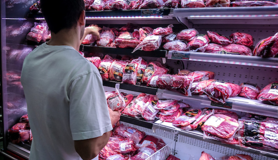 imagen de Unas 10.000 toneladas de carne se venden en Uruguay en víspera del Día de los Trabajadores