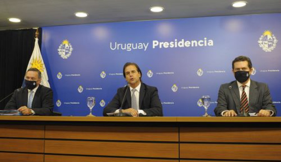 imagen de Lacalle Pou anunció medidas; limitarán derecho de reunión
