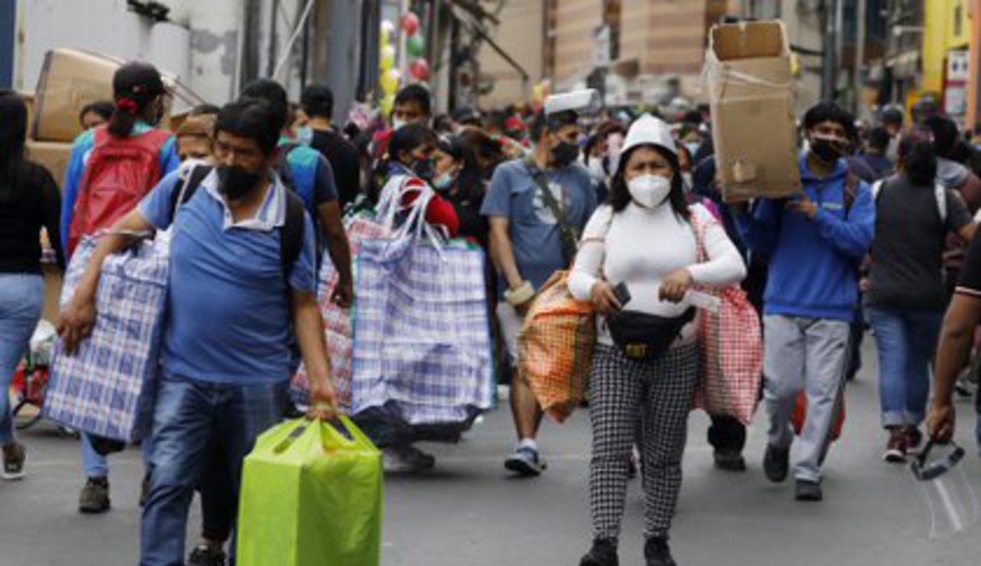 imagen de Perú: Economía cayó un 11%, en 2020, la tasa más baja en 30 años