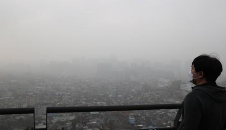 imagen de Corea del Sur sofocada por la peor tormenta de polvo amarillo en una década