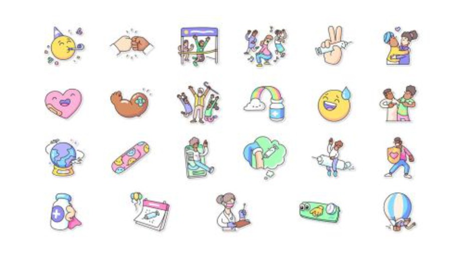 imagen de WhatsApp lanzó un nuevo paquete de stickers por el Día Mundial de la Salud