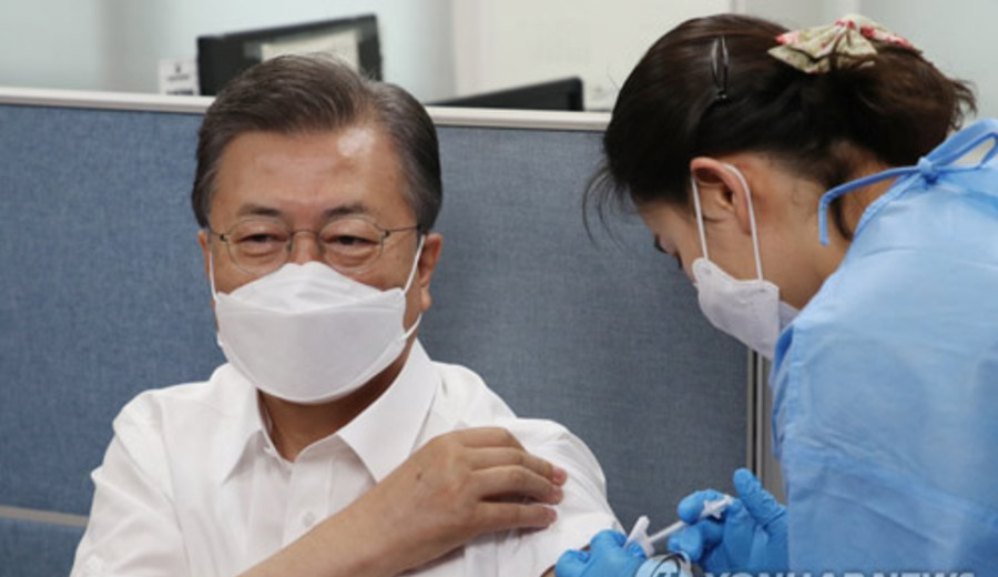 imagen de Vacunados completamente en Corea del Sur no tendrán que hacer cuarentena
