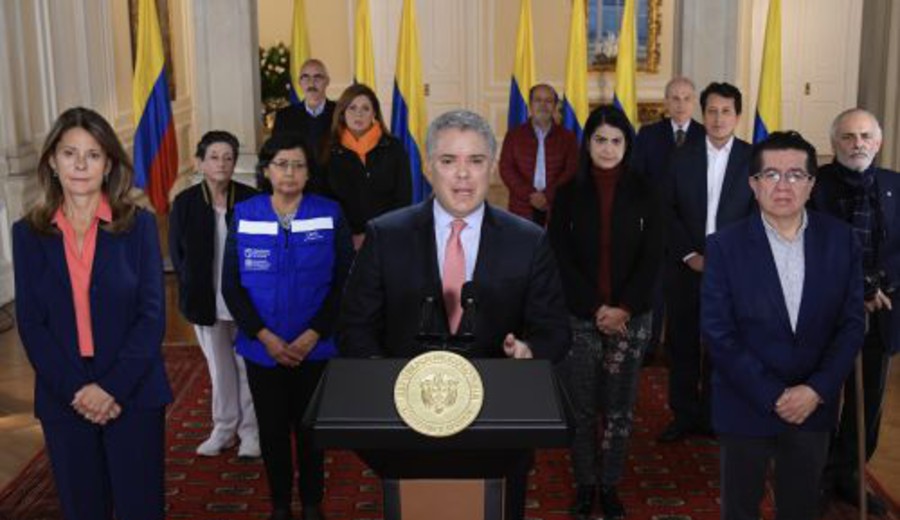 imagen de Presidente colombiano acepta renuncia del ministro de Hacienda en medio de protestas