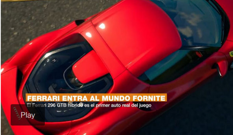 imagen de Ferrari entra al mundo de los juegos para mostrar su épica en las nuevas generaciones