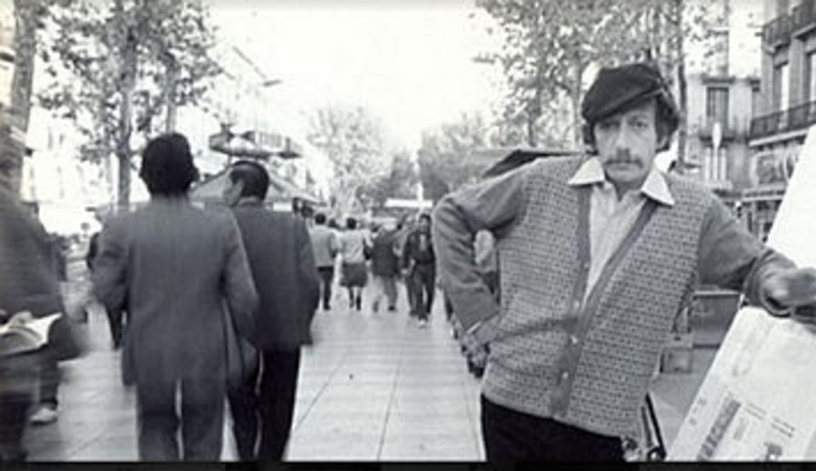 imagen de Eduardo Mazo, el poeta de la Rambla