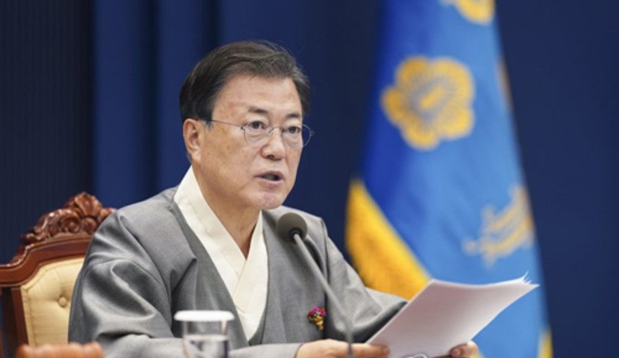 imagen de Moon dice que Corea del Sur dará el 'último paso' para regresar a la normalidad