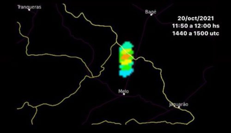 imagen de Un “bólido” atravesó la atmósfera e ingresó en zona fronteriza con Brasil: ¿meteorito o basura espacial?