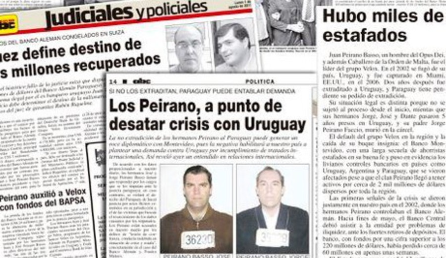 imagen de Solicitud de Argentina frenó extradición de Peirano Basso a Paraguay