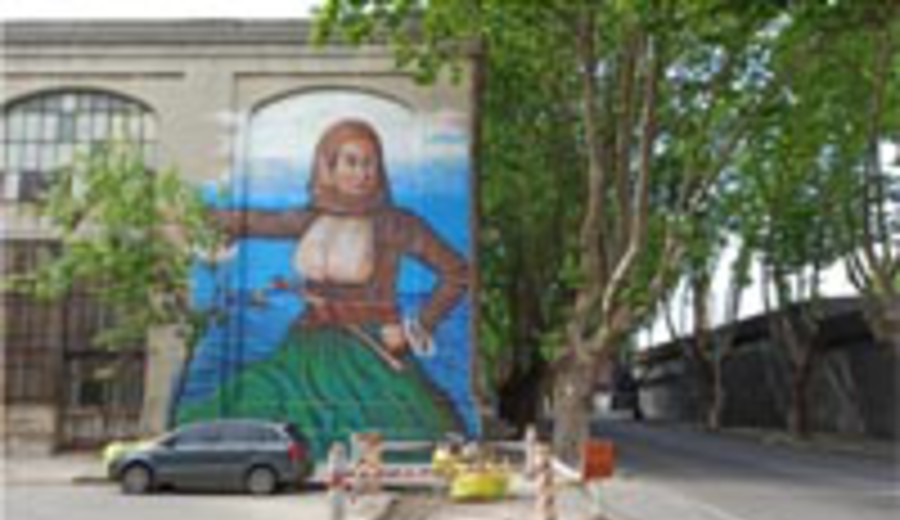 imagen de Inauguración del mural en homenaje a Laskarina Bubulina