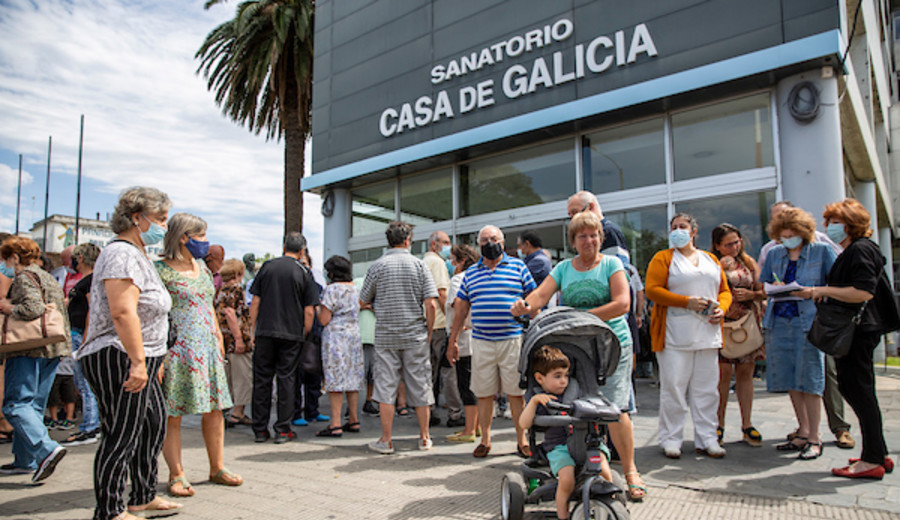 imagen de Salinas: “Casa de Galicia es una empresa quebrada y el inversor extranjero no apareció”