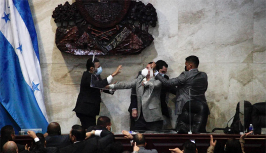 imagen de Honduras: el Congreso nombró a dos presidentes a cuatro días de la asunción de Xiomara Castro