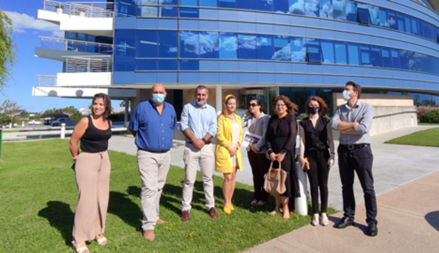 imagen de Representante de OEA y referente del Trust Fund for the Americas realizan visita a Parques Industriales de Canelones
