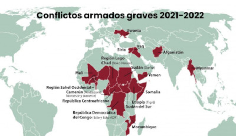 imagen de Un mundo en guerra: Además de Ucrania hay 16 conflictos que se desangran ante la pasividad internacional