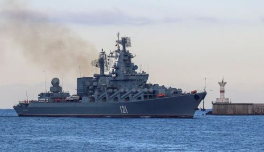 imagen de Rusia admitió el hundimiento del buque Moskva tras el ataque reivindicado por Ucrania en el Mar Negro