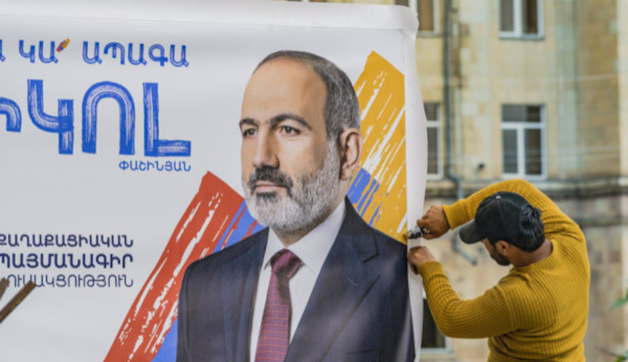imagen de La oposición armenia acampa en el centro de Ereván y anuncia una campaña de desobediencia civil