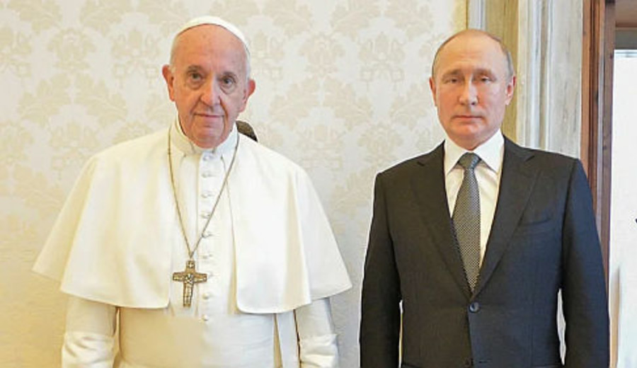 imagen de El papa Francisco habló sobre la invasión a Ucrania: “Putin no se detiene, estoy dispuesto a reunirme con él en Moscú”