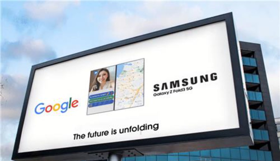 imagen de La publicidad del Galaxy Z Fold3 de Samsung es elegida como la más influyente del mundo