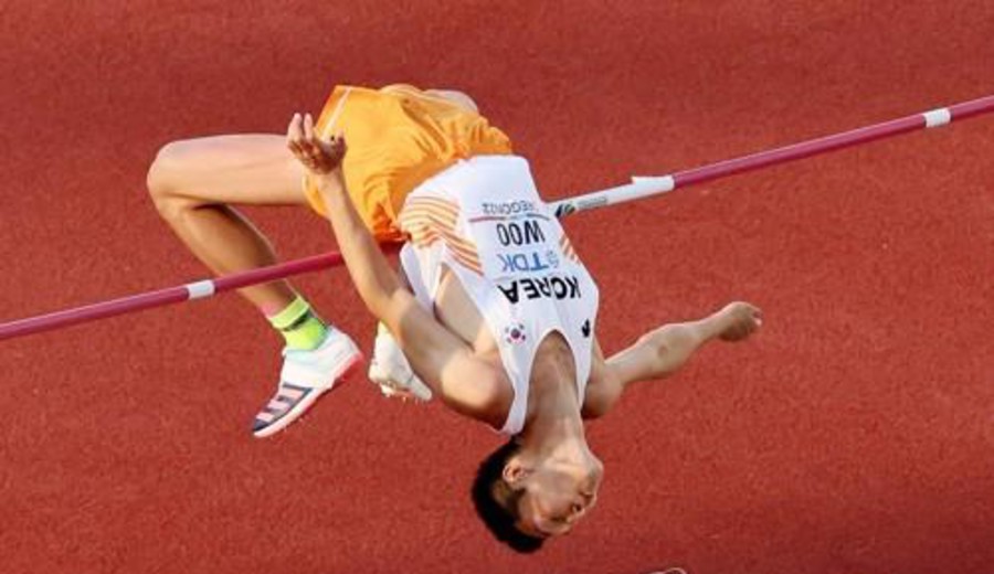 imagen de El saltador de altura surcoreano Woo Sang-hyeok encabeza el 'ranking' mundial
