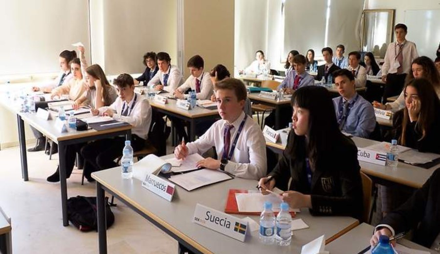 imagen de Más de 200 jóvenes representarán los órganos de las Naciones Unidas