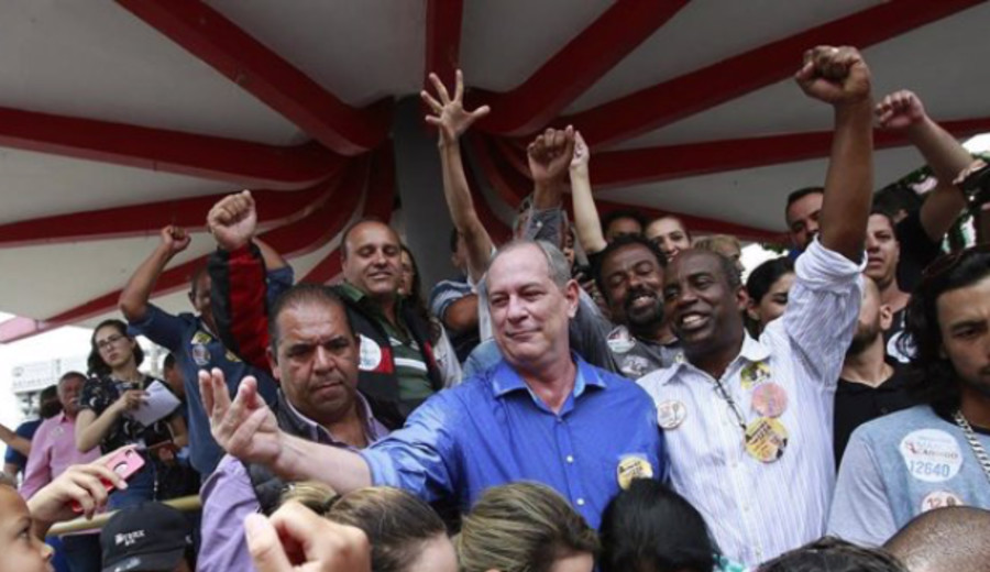 imagen de Ciro Gomes se erige como tercera vía en Brasil para superar la "polarización odiosa" que traza Lula y Bolsonaro
