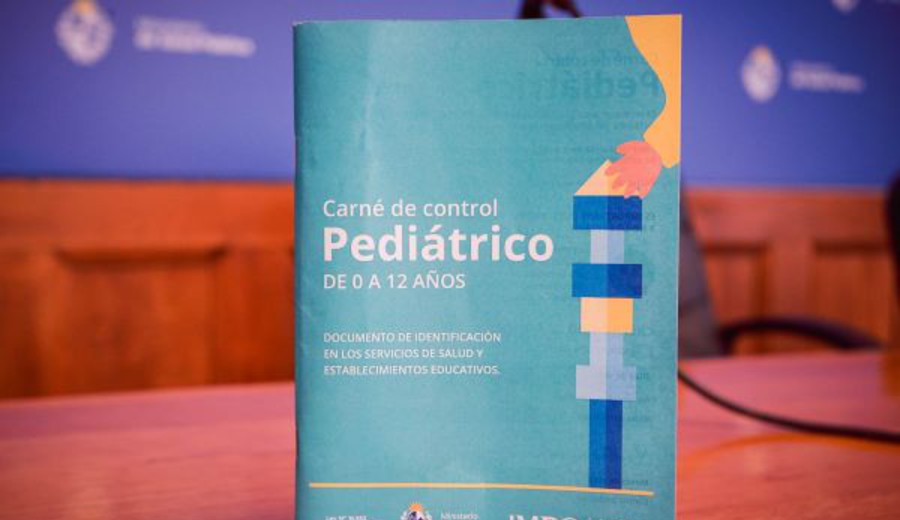 imagen de Presentaron nuevo carné pediátrico