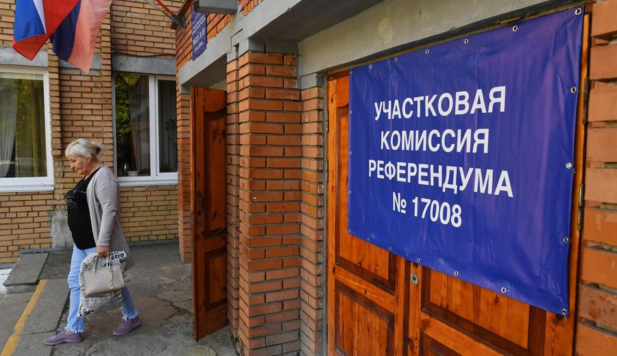 imagen de Abren los colegios electorales en Donetsk, Lugansk, Jersón y Zaporiyia sobre la adhesión a Rusia