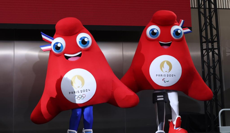 imagen de Gorros frigios presentados como mascotas oficiales de los Juegos Olímpicos y Paralímpicos de París 2024