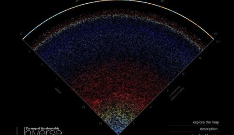 imagen de Una página web para ver el mapa virtual del universo