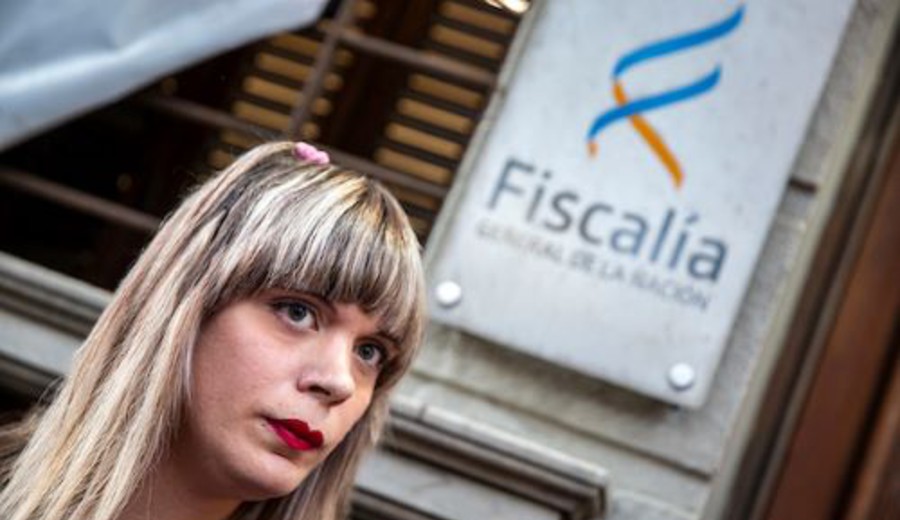 imagen de Romina Celeste fue detenida por la policía