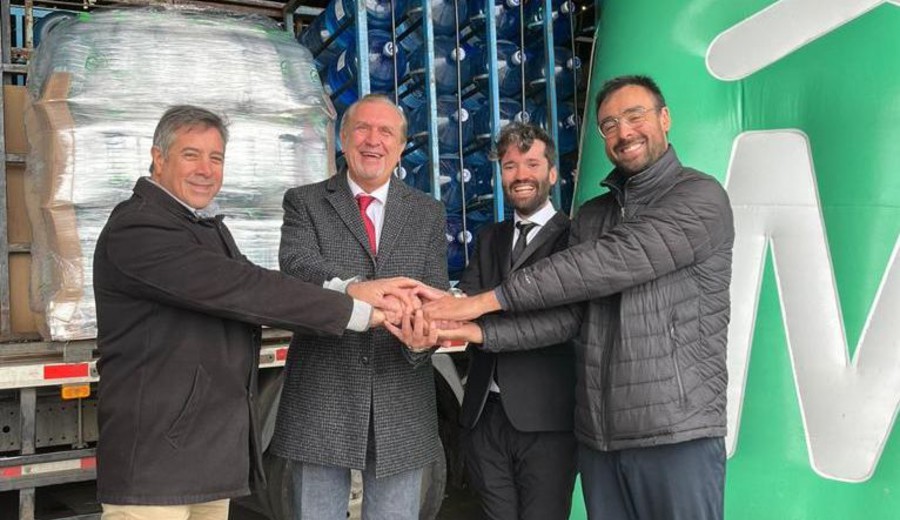 imagen de Federación Rusa entrega agua mineral a la IMM