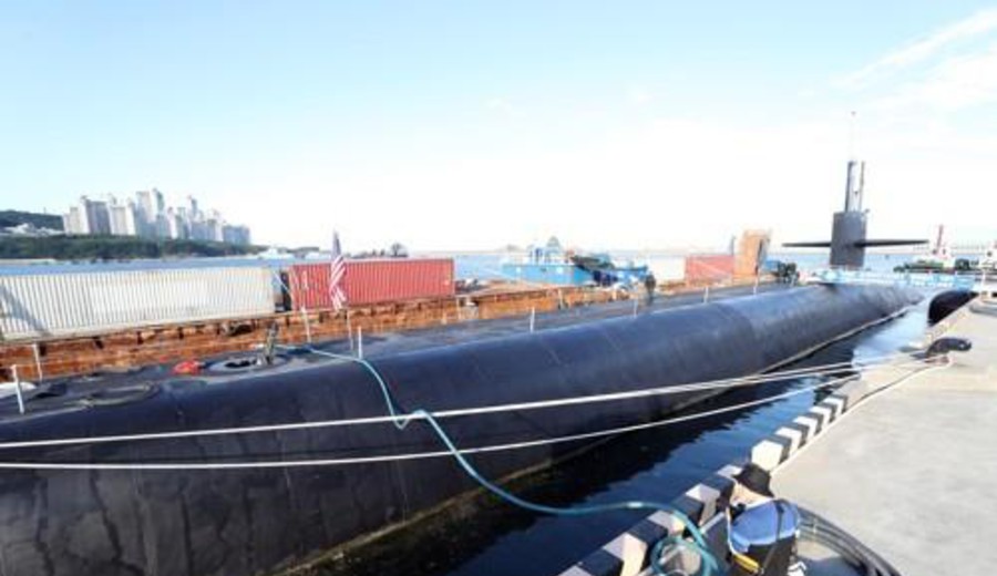 imagen de Corea del Norte: visita de submarino nuclear de EEUU a Corea del Sur logra condiciones para uso de armas nucleares