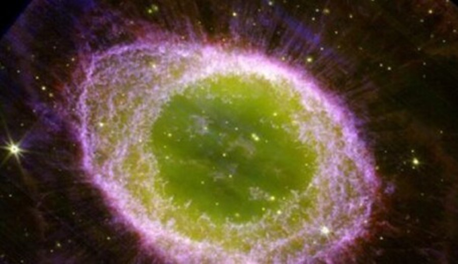 imagen de Telescopio muestra la muerte de una estrella semejante al sol