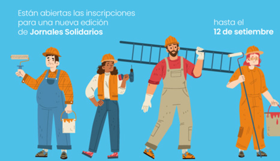 imagen de Abiertas inscripciones para Jornales Solidarios