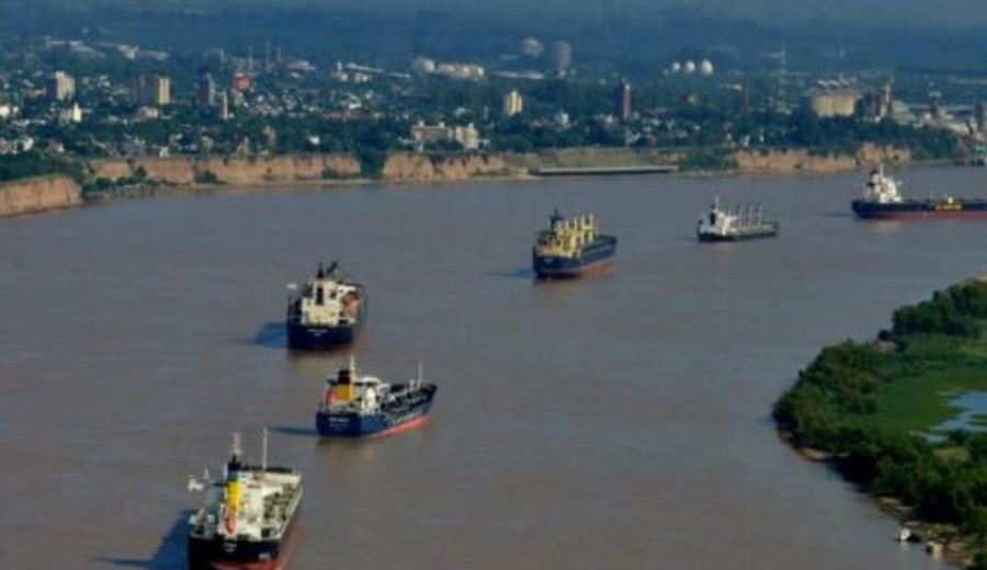 imagen de Se profundiza el conflicto en la hidrovía Paraguay – Paraná