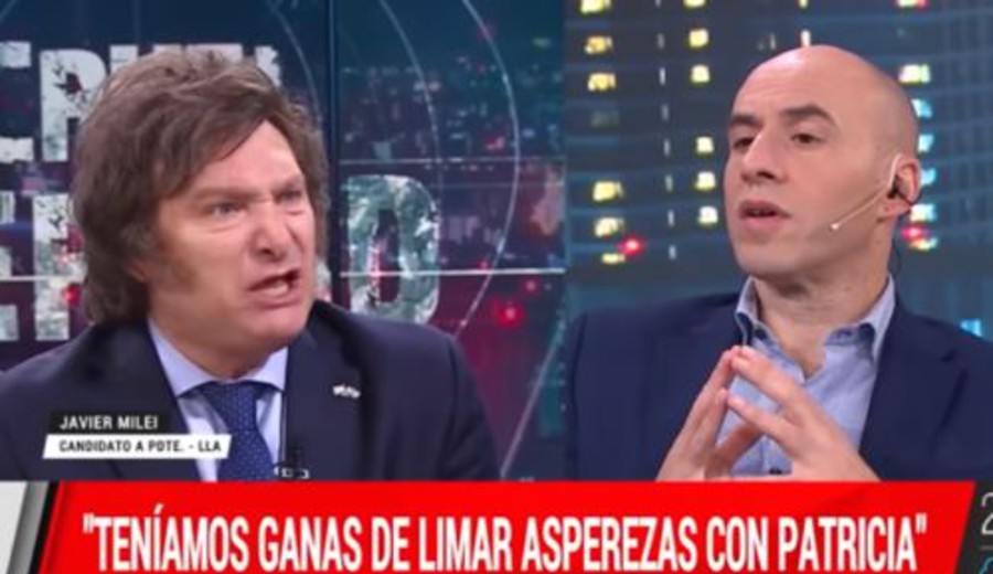 imagen de Milei: “La madre de todos los males es el Estado”