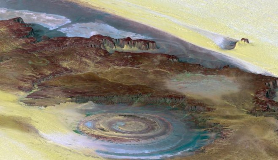 imagen de Malvinas: Estudio científico descubre “cráter de impacto” de 250 km de ancho de hace 252 millones de años