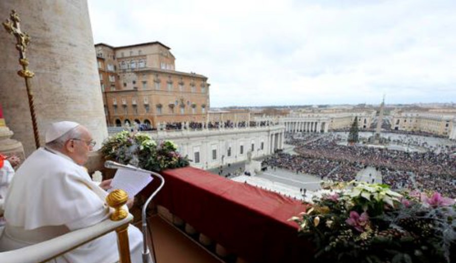 imagen de El Papa clama por la paz, "cuántas masacres de inocentes en el mundo"