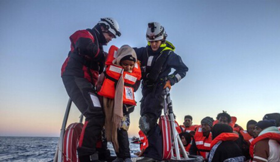 imagen de Otro rescate de migrantes en el Mediterráneo