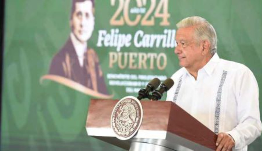 imagen de “México es el tercer país del mundo con mayor crecimiento económico”, afirmó el presidente López Obrador