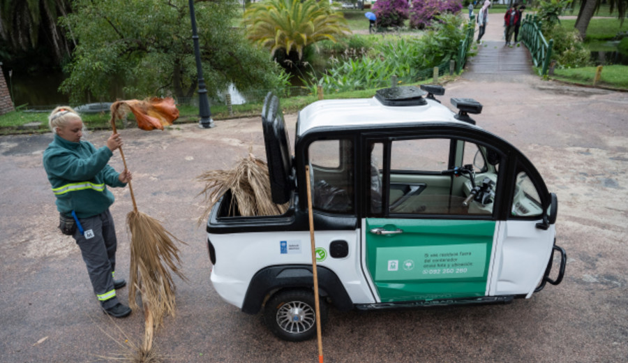 imagen de Servicio de limpieza permanente en Parque Rodó