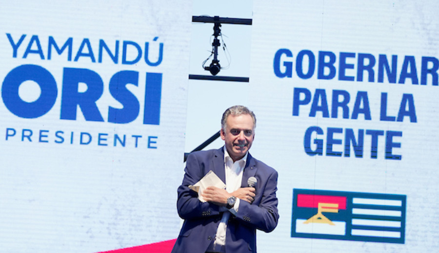 imagen de Yamandú Orsi lanzó su precandidatura por el Frente Amplio:"Tenemos la obligación de construir una nueva esperanza"