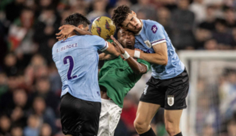 imagen de Uruguay, en una presentación olvidable, empató 1-1 en su visita al País Vasco