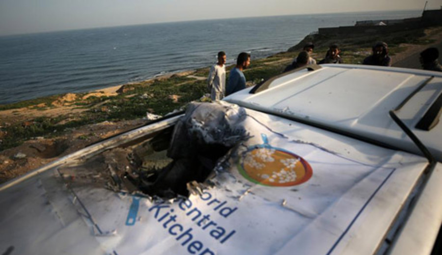 imagen de Washington Post: Casa Blanca aprueba transferencia de más bombas para Israel el día de ataque israelí contra WCK