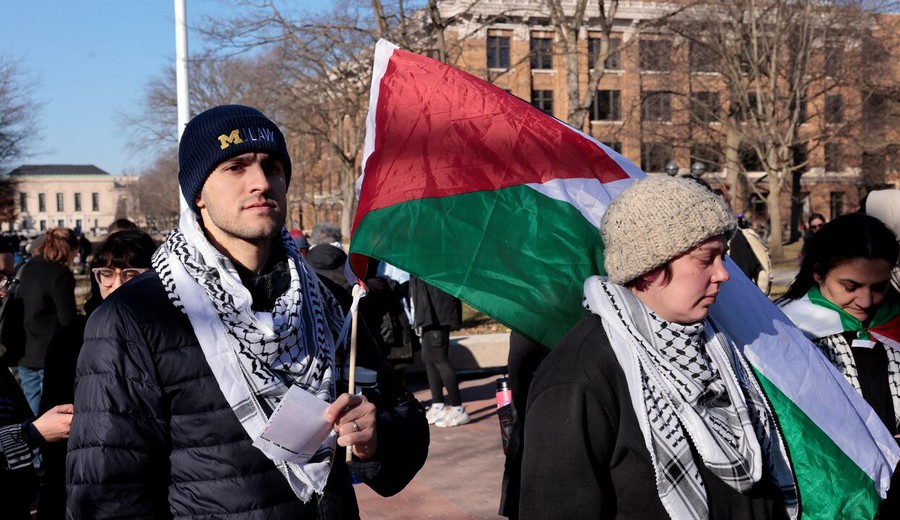 imagen de Ceremonias de graduación en EEUU se convierten en espacios de protestas pro-Palestina