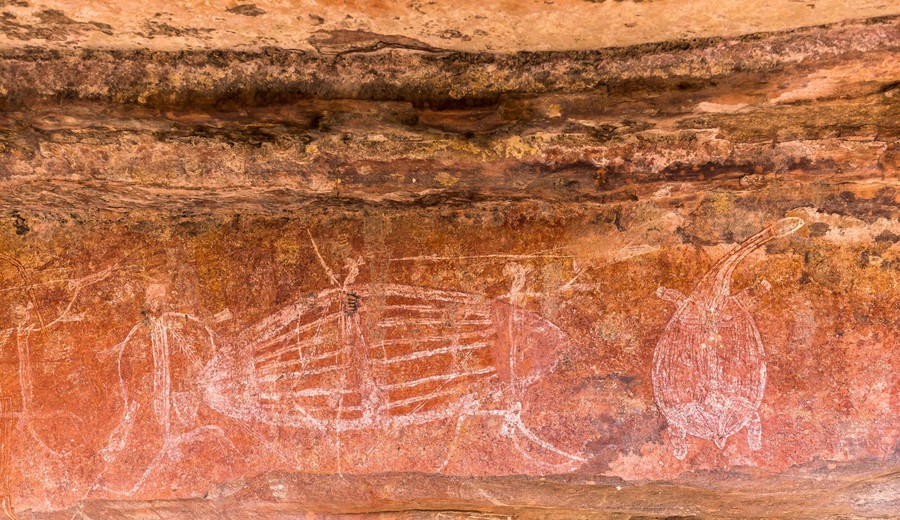 imagen de Encuentran la pintura rupestre más antigua de la humanidad, de hace 45.000 años, en Indonesia