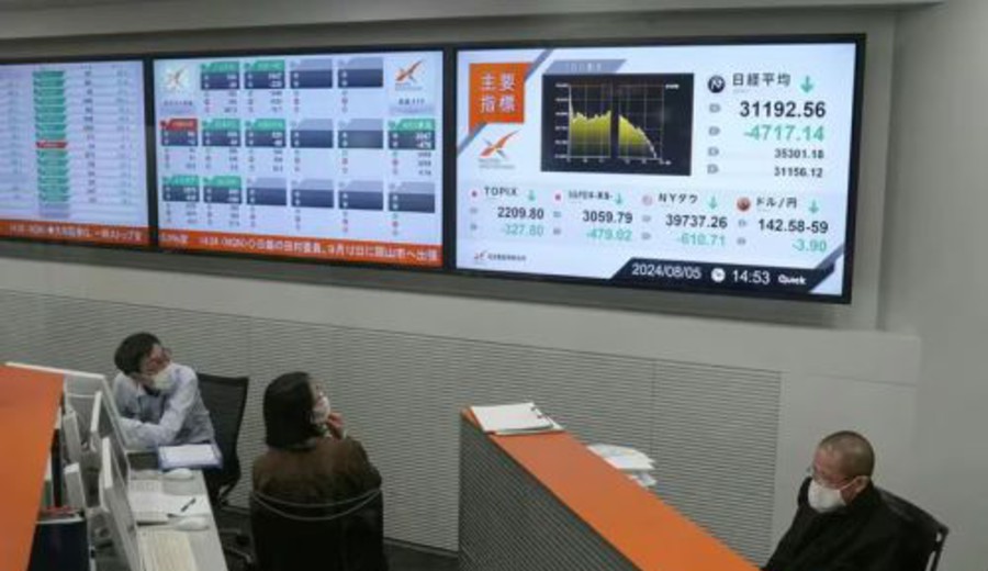 imagen de La Bolsa de Japón registró su peor caída desde 1987 y contagió a los mercados del mundo