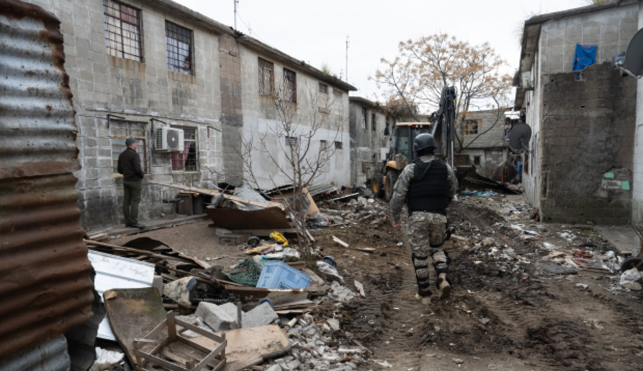 imagen de Operativo de limpieza en Cerro Norte