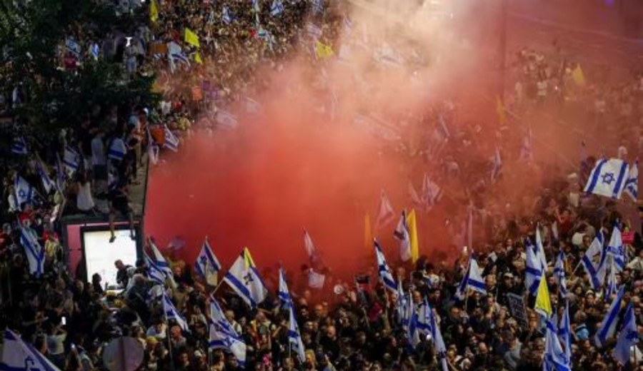 imagen de Tras una jornada de protestas, la central sindical de Israel convocó una huelga general en apoyo a los rehenes en Gaza