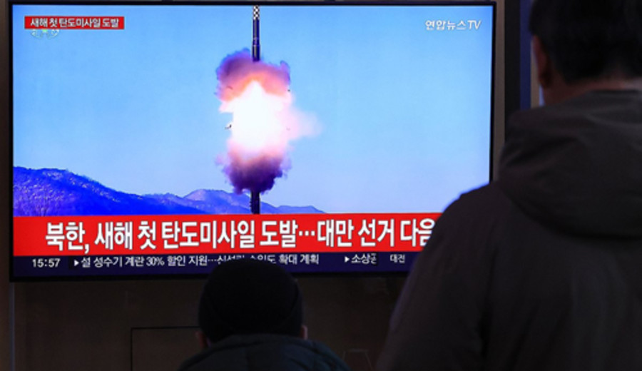 imagen de Corea del Norte dispara misiles balísticos de corto alcance hacia el mar del Este