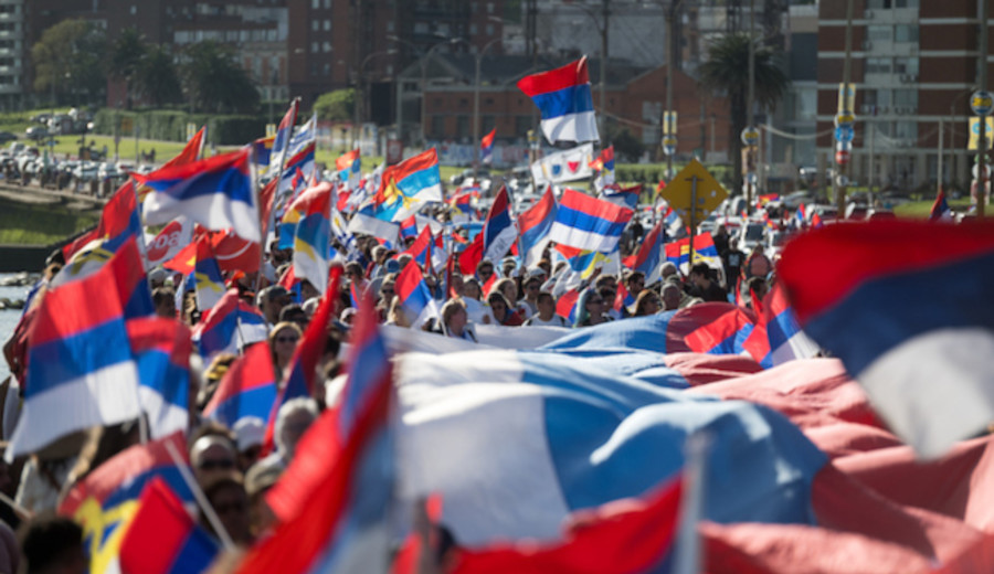 imagen de 'Banderazo' del Frente Amplio: testimonio de una militante